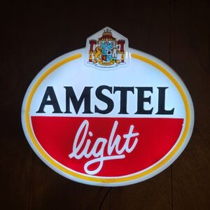 Vintage Amstel light up sign.